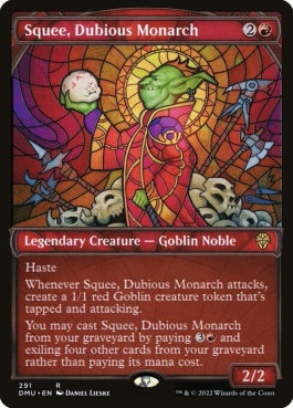 naokuroshop MTG [DMU][291][赤][R][EN][怪しげな統治者、スクイー/Squee, Dubious Monarch]（foil） NM