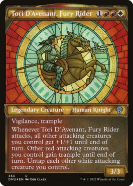 naokuroshop MTG [DMU][363][多][U][EN][憤怒の乗り手、アヴナントのトーリ/Tori D'Avenant, Fury Rider] NM