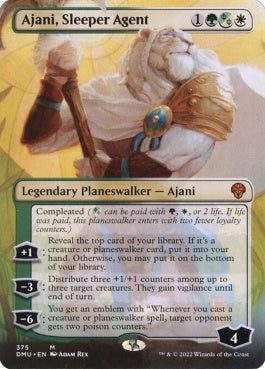 naokuroshop MTG [DMU][375][多][M][EN][潜伏工作員、アジャニ/Ajani, Sleeper Agent] NM