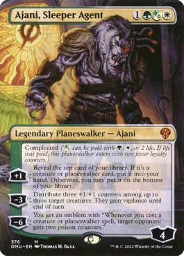 naokuroshop MTG [DMU][376][多][M][EN][潜伏工作員、アジャニ/Ajani, Sleeper Agent] NM