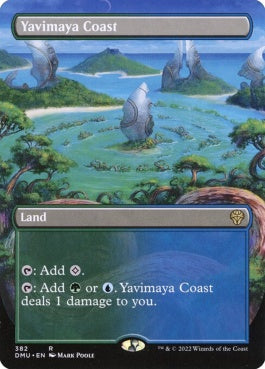 naokuroshop MTG [DMU][382][土地][R][EN][ヤヴィマヤの沿岸/Yavimaya Coast] NM