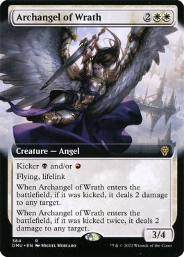 naokuroshop MTG [DMU][384][白][R][EN][怒りの大天使/Archangel of Wrath] NM