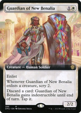 naokuroshop MTG [DMU][386][白][R][EN][新ベナリアの守護者/Guardian of New Benalia]（foil） NM