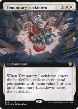 naokuroshop MTG [DMU][389][白][R][EN][一時的封鎖/Temporary Lockdown] NM