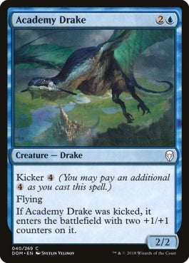 naokuroshop MTG [DOM][040][青][C][EN][アカデミーのドレイク/Academy Drake] NM