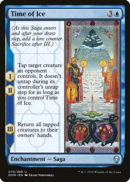 naokuroshop MTG [DOM][070][青][U][EN][氷河期/Time of Ice] NM