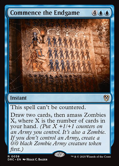 naokuroshop MTG [DRC][0038][青][R][EN][終局の始まり/Commence the Endgame] NM