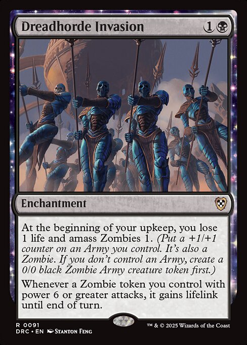 naokuroshop MTG [DRC][0091][黒][R][EN][戦慄衆の侵略/Dreadhorde Invasion] NM
