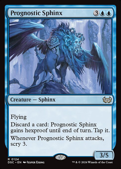 naokuroshop MTG [DSC][0124][青][R][EN][予知するスフィンクス/Prognostic Sphinx] NM