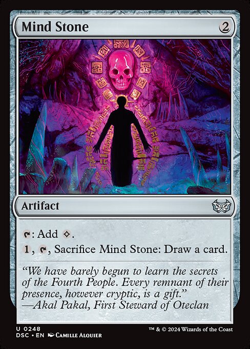 naokuroshop MTG [DSC][0248][茶][U][EN][精神石/Mind Stone] NM