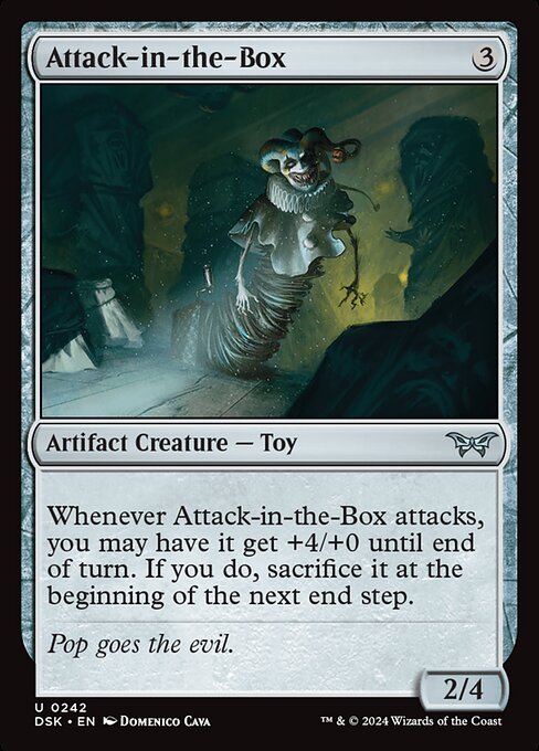 naokuroshop MTG [DSK][0242][茶][U][EN][殺戮箱/Attack-in-the-Box] NM