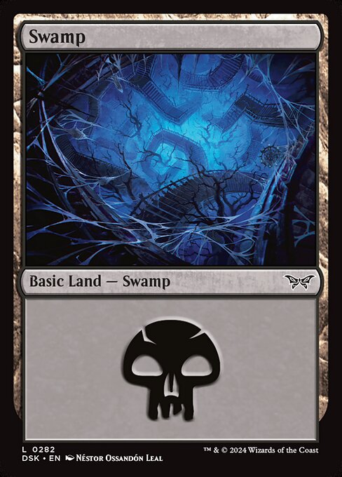 naokuroshop MTG [DSK][0282][土地][C][EN][沼/Swamp] NM