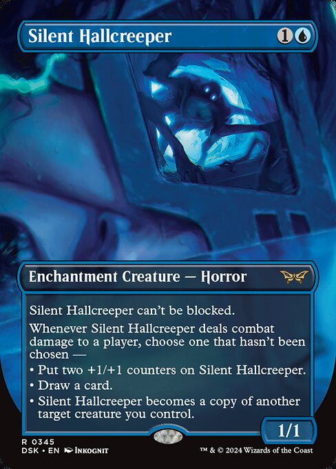 naokuroshop MTG [DSK][0345][青][R][EN][静かなる広間這い/Silent Hallcreeper] NM