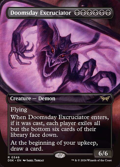 naokuroshop MTG [DSK][0346][黒][R][EN][終末の加虐者/Doomsday Excruciator] NM