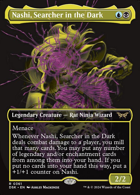 naokuroshop MTG [DSK][0361][多][R][EN][闇の中の研究者、ナシ/Nashi, Searcher in the Dark] NM