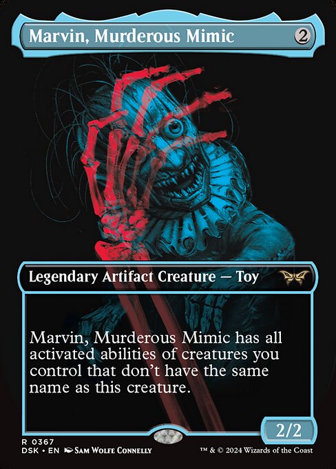 naokuroshop MTG [DSK][0367][茶][R][EN][殺人人形、マーヴィン/Marvin, Murderous Mimic] NM