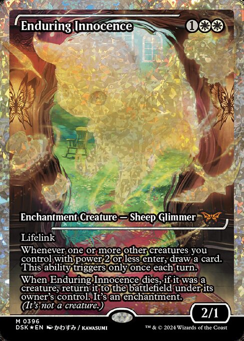 naokuroshop MTG [DSK][0396][白][R][EN][永劫の無垢/Enduring Innocence]（foil） NM