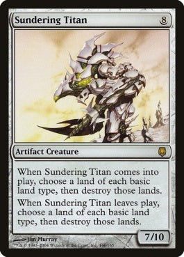 naokuroshop MTG [DST][146][茶][R][EN][隔離するタイタン/Sundering Titan] NM