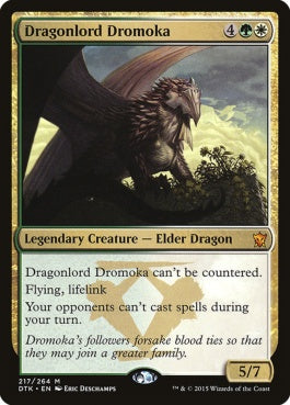 naokuroshop MTG [DTK][217][多][M][EN][龍王ドロモカ/Dragonlord Dromoka] NM