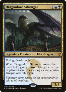 naokuroshop MTG [DTK][220][多][M][EN][龍王シルムガル/Dragonlord Silumgar] NM