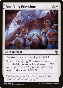 naokuroshop MTG [ELD][013][白][C][EN][籠城の準備/Fortifying Provisions] NM