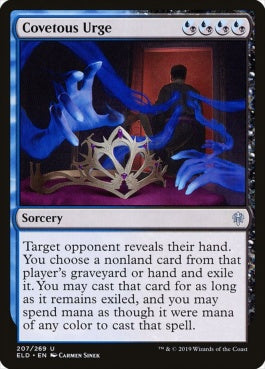 naokuroshop MTG [ELD][207][多][U][EN][欲深い衝動/Covetous Urge] NM