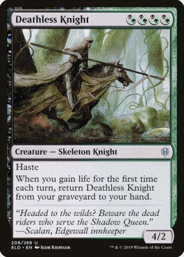 naokuroshop MTG [ELD][208][多][U][EN][不死の騎士/Deathless Knight] NM