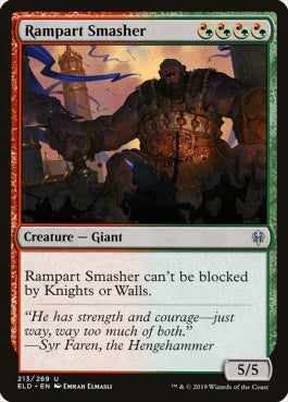 naokuroshop MTG [ELD][213][多][U][EN][塁壁潰し/Rampart Smasher] NM