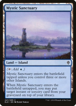 naokuroshop MTG [ELD][247][土地][C][EN][神秘の聖域/Mystic Sanctuary] NM