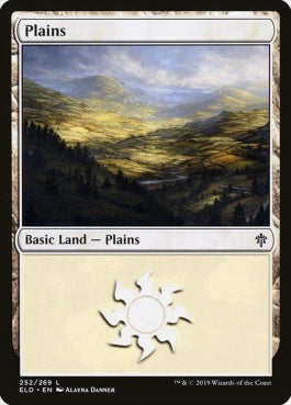 naokuroshop MTG [ELD][252][土地][C][EN][平地/Plains] NM