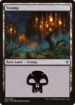 naokuroshop MTG [ELD][261][土地][C][EN][沼/Swamp] NM