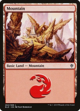 naokuroshop MTG [ELD][262][土地][C][EN][山/Mountain] NM