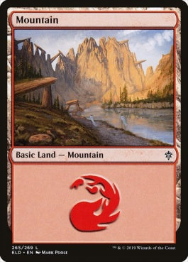 naokuroshop MTG [ELD][265][土地][C][EN][山/Mountain] NM