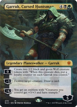 naokuroshop MTG [ELD][270][多][M][EN][呪われた狩人、ガラク/Garruk, Cursed Huntsman] NM