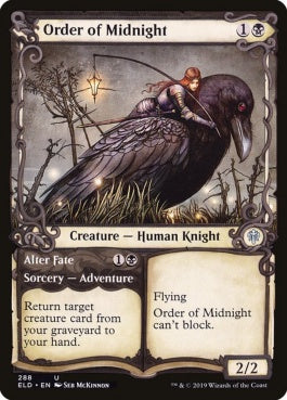 naokuroshop MTG [ELD][288][黒][U][EN][真夜中の騎士団/Order of Midnight] NM