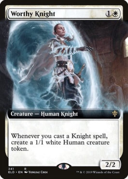 naokuroshop MTG [ELD][341][白][R][EN][立派な騎士/Worthy Knight] NM