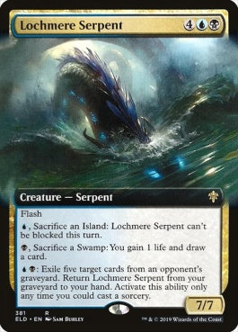 naokuroshop MTG [ELD][381][多][R][EN][メア湖の海蛇/Lochmere Serpent] NM