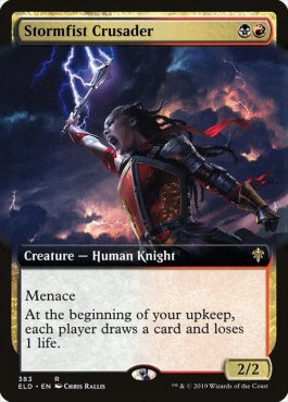 naokuroshop MTG [ELD][383][多][R][EN][嵐拳の聖戦士/Stormfist Crusader] NM