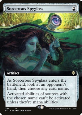 naokuroshop MTG [ELD][384][茶][R][EN][魔術遠眼鏡/Sorcerous Spyglass] NM