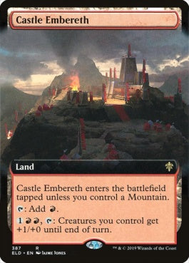 naokuroshop MTG [ELD][387][土地][R][EN][エンバレス城/Castle Embereth] NM