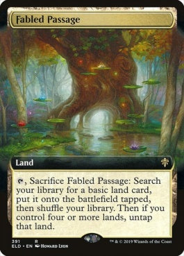 naokuroshop MTG [ELD][391][土地][R][EN][寓話の小道/Fabled Passage] NM