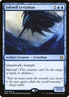 naokuroshop MTG [EMA][056][青][R][EN][墨溜まりのリバイアサン/Inkwell Leviathan] NM