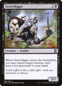 naokuroshop MTG [EMA][089][黒][C][EN][グレイブディガー/Gravedigger] NM