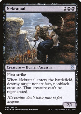 naokuroshop MTG [EMA][099][黒][U][EN][ネクラタル/Nekrataal] NM