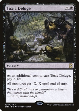 naokuroshop MTG [EMA][108][黒][R][EN][毒の濁流/Toxic Deluge] NM