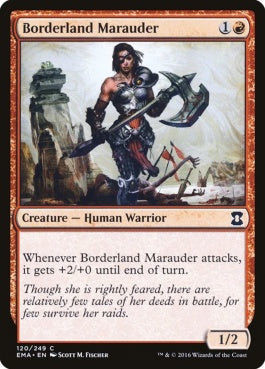 naokuroshop MTG [EMA][120][赤][C][EN][国境地帯の匪賊/Borderland Marauder] NM