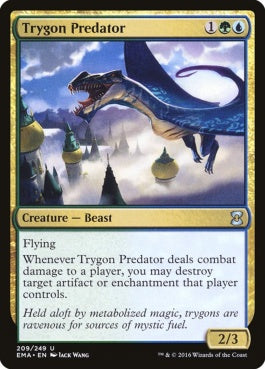 naokuroshop MTG [EMA][209][多][U][EN][三角エイの捕食者/Trygon Predator] NM