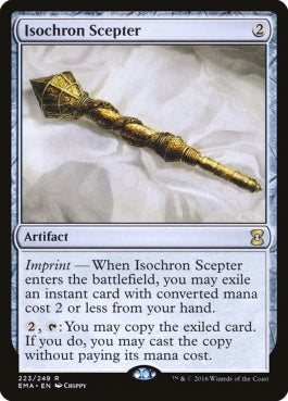 naokuroshop MTG [EMA][223][茶][R][EN][等時の王笏/Isochron Scepter] NM