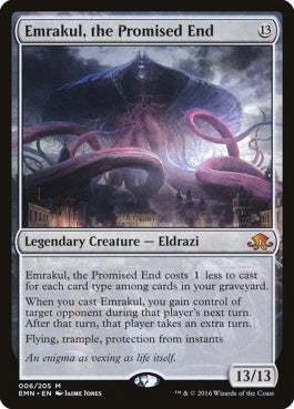 naokuroshop MTG [EMN][006][無][M][EN][約束された終末、エムラクール/Emrakul, the Promised End] NM