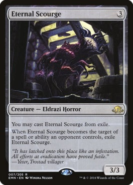 naokuroshop MTG [EMN][007][無][R][EN][永遠の災い魔/Eternal Scourge] NM